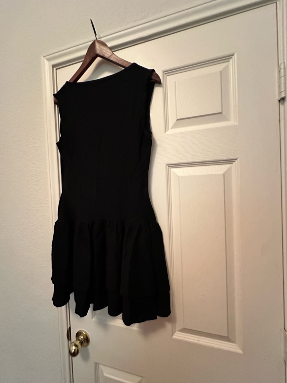 For Love & Lemons Kindred Black Tiered Mini Dress - Size Medium - NWOT - Picture 10 of 14
